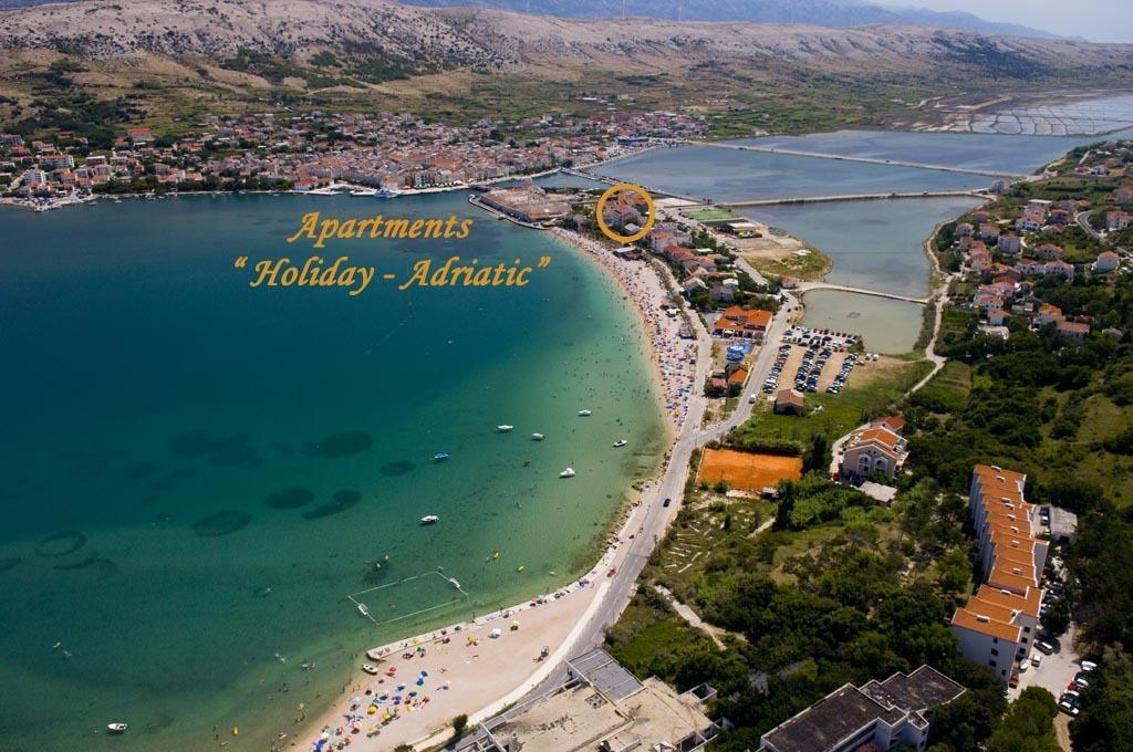 Studio Holiday Adriatic Pag Town Ruang foto
