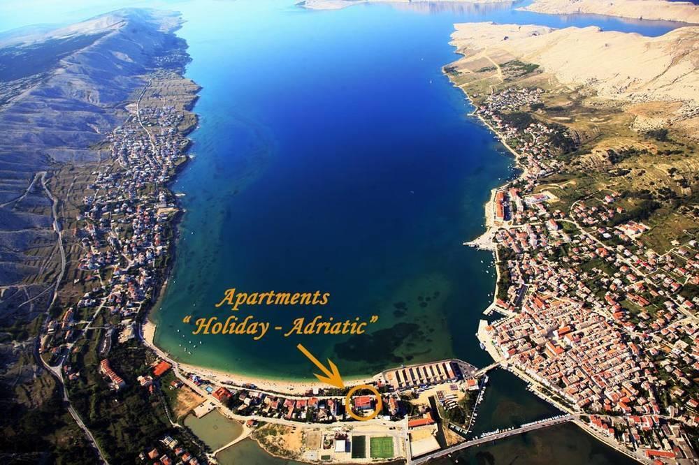 Studio Holiday Adriatic Pag Town Ruang foto